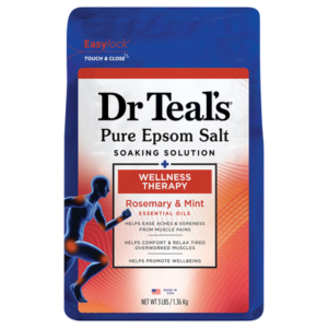 Dr Teal's Wellness Therapy Epsom Salt Soaking Solution - 3lb