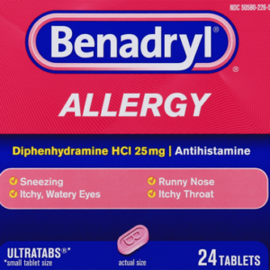 Benadryl Tablets Allergy Relief 24 ea